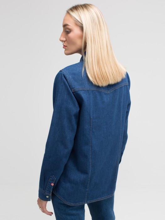 Dámska denimová košeľa  WESTERN SHIRT GIRL 503